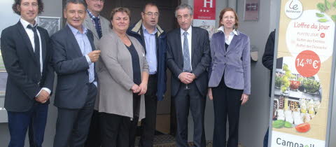 Hotel Campanile à Valence : inauguration en présence d&rsquo;Aline Thibaut Durieu