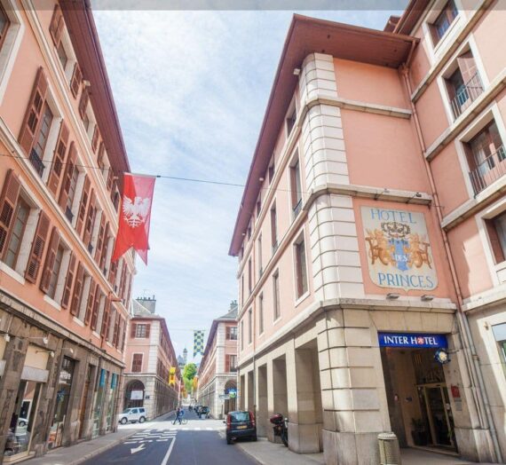 L’Hôtel des Princes pour un séjour royal à Chambéry