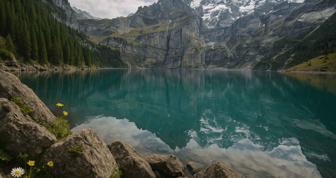 Lac Oeschinen : pourquoi ce joyau suisse mérite sa place sur votre liste de voyages